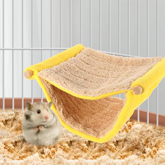 Hammock Swing Cave Small Pet Hammock Chinchilla Bed Ferret Nest Bird Cage Accessory