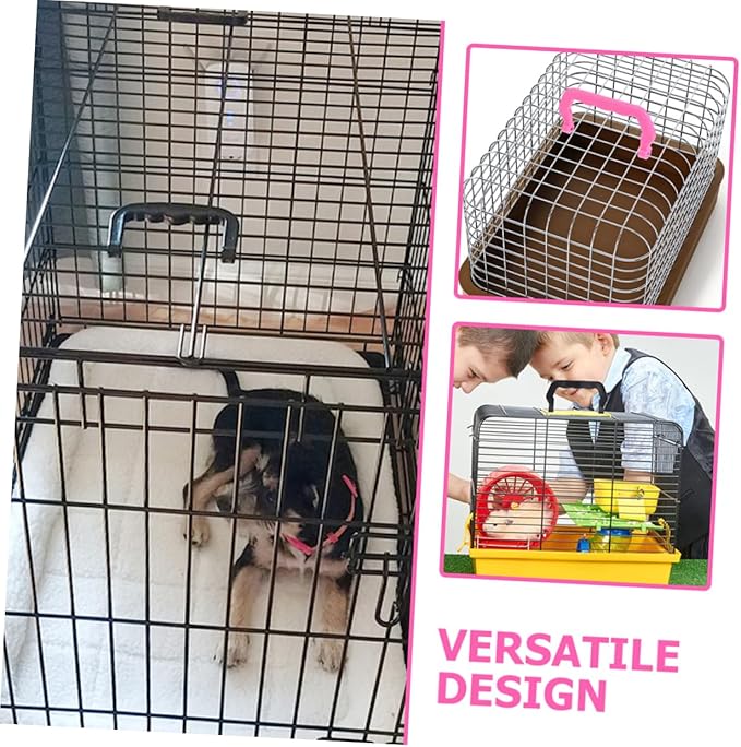 20pcs Plastic Cage Handles for Pet for Birdcage Hamster Small Animal Cages Replacement Parts