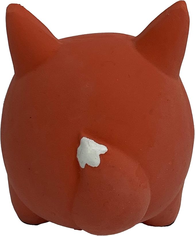Multipet MiniPet Latex Round Animals 2.5" Dog Toy (3 Pack Bundle)