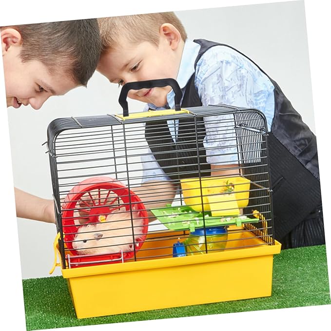 TOYANDONA 20pcs Portable Handle Set for Animal Cage Detachable Plastic Lifting Handles for Hamster Birdcage Pet Cage Supplies