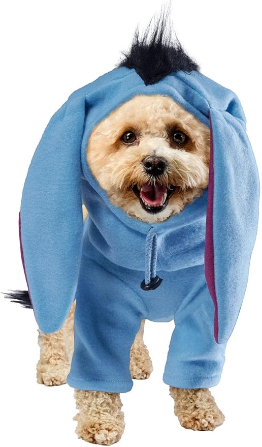 Disney Winnie the Pooh: Eeyore Pet Costume for For Dogs or Cats by Rubies, Small