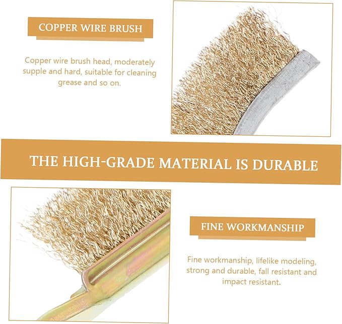 Toyvian 1Set Bird Cage Cleaning Brush Durable Wire Brush with Long Handle for Easy Cleaning Bird Cages Lightweight and Convenient Cage