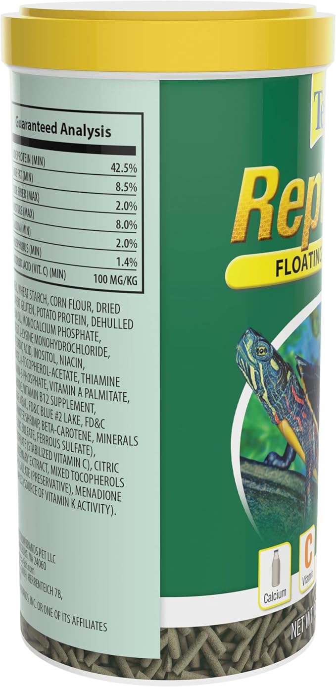 Tetra ReptoMin Floating Food Sticks, Food for Aquatic Turtles, Newts and Frogs, 10.59 oz (Pack of 1)