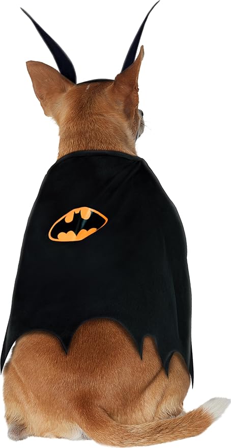 DC Comics Superheroes: Batman Pet Costume for Dogs or Cats by Rubies, XL