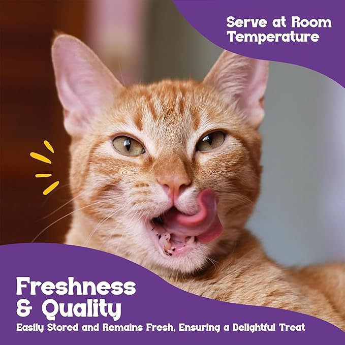 Beefeaters Variety Pack Pure Cat Treats 1.59oz (12 Pack) | Lickable Squeeze Tube Treats, Grain-Free, No Added Sugar, Taurine-Enriched, Ideal for Bonding, Seniors, Toppers & Everyday Treating