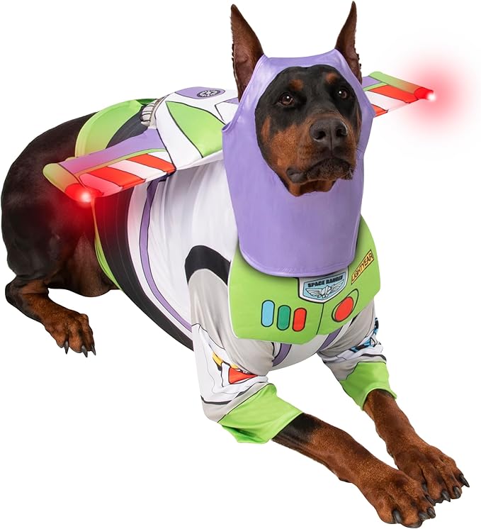 Toy Story: Buzz Lightyear Pet Costume for For Dogs or Cats by Rubies, Large
