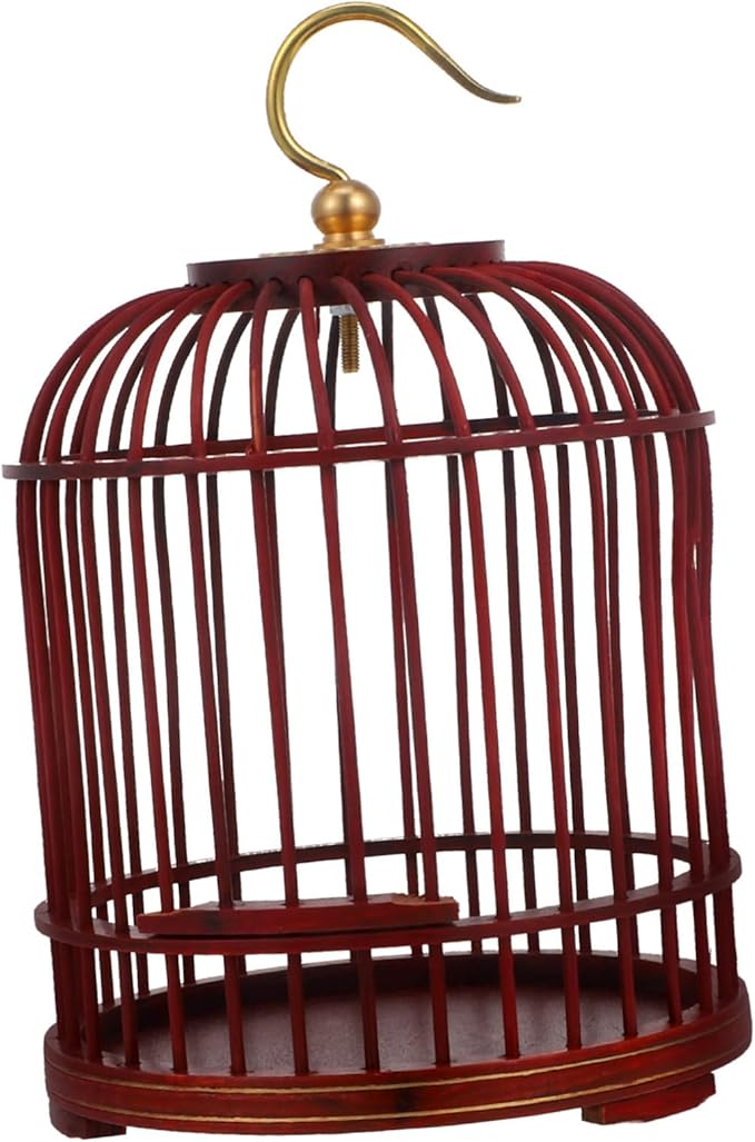 UKCOCO Decorative Bird Cage for Small Animals Stylish Capacity Safe Locking Door for Indoor and Outdoor Use for