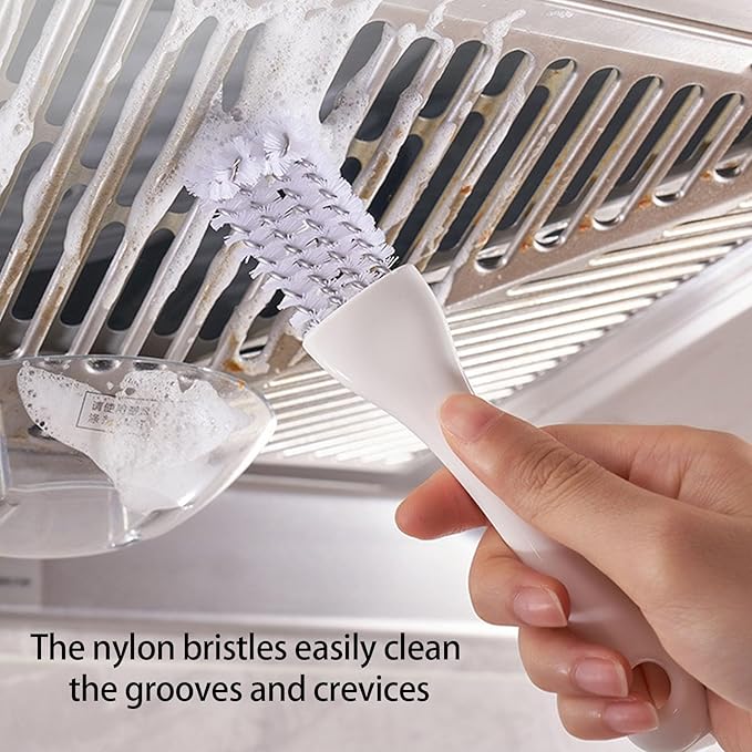Long Handle Bird Cage Brush Scraper Efficient Parrots Droppings Removal Tool for Pet Cages Perches Accessory