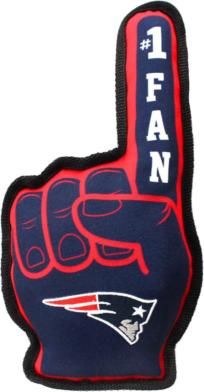 Pets First NFL Unisex NFL #1 Fan Dog Toy