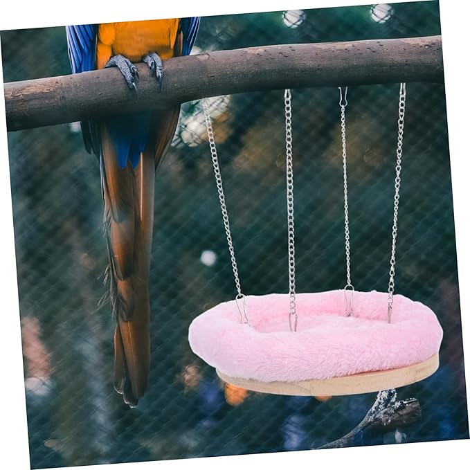 BESPORTBLE Parrot Warm Nest Hammock Bird Cage Accessory Soft Hanging Parrot Bed Bird Nest Products