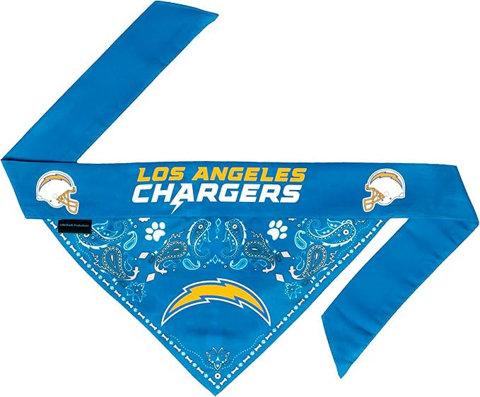Littlearth NFL Reversible Pet Bandana - Officially Licensed Teams, Sizes XS to XL