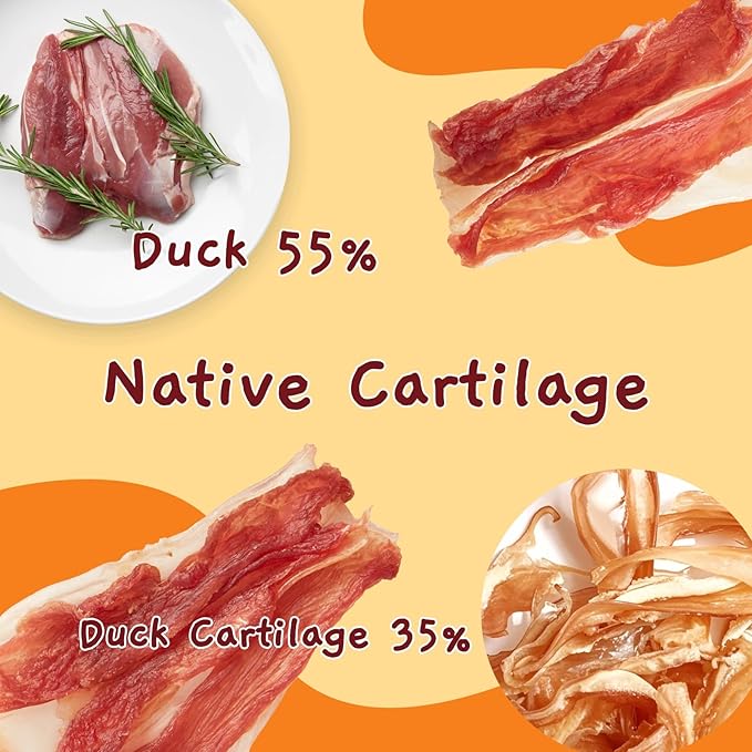 Jungle Calling 21 Count Duck Wrapped Bones Dog Treats, Made with Real Meat & Cartilage, Rawhide Free Dogs Snacks,Healthy, Easily Digestible, and High Protein Chews Bone Treat