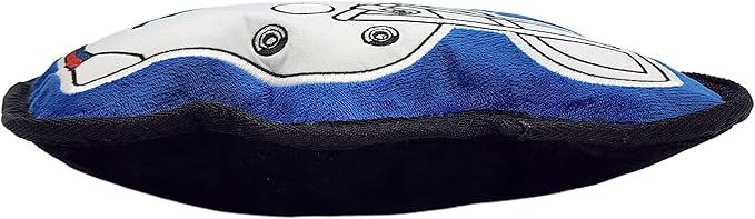 The 1st Ever Tough but Smooth Dog Toy NFL Buffalo Bills Football Helmet Tough Pet Toy. A Premium Quality Doggie Toy with Built-in Squeaker. Sports Fans Favorite Chew Toy