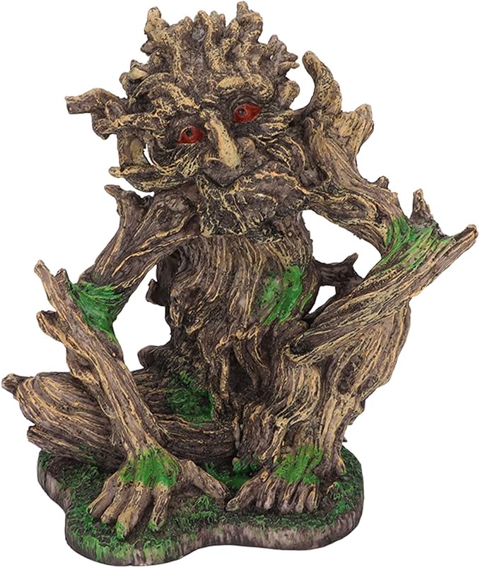 Aquarium Tree Trunk Decoration, Fish Tank Tree Statue Ornaments, Resin Simulation Tree with Lifelike Appearance, Safe Hiding Place for Aquatic Pets, Durable Aquarium Decor for Most