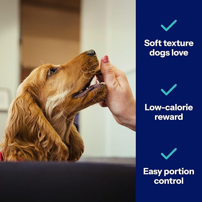 Covetrus Nutrisential Lean Treats for Dogs - Small, Medium & Large Dogs (K9) - Nutritional Low Fat, Bite-Size - Soft Chicken Flavor - 12 Pack - 4oz
