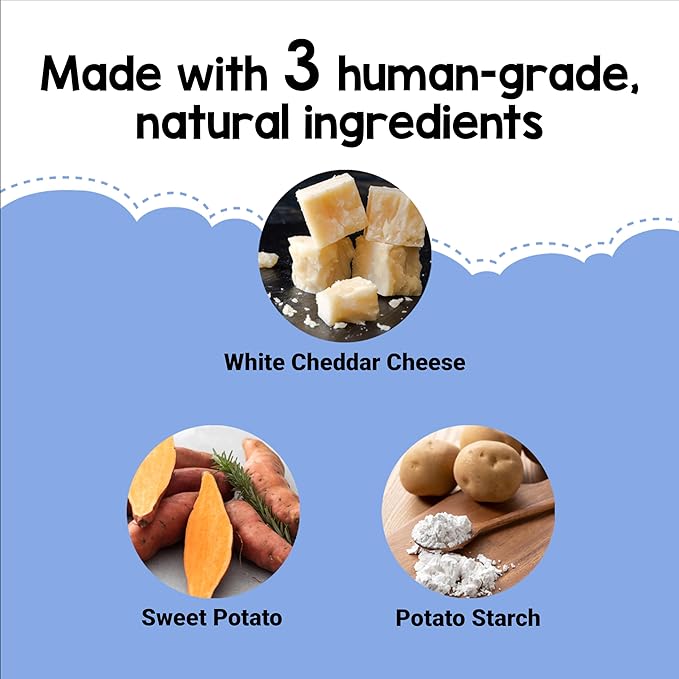 BEAUMONT BASICS Flavors Food Topper for Dogs, White Cheddar Recipe, 6-Ounce, Pack of 2