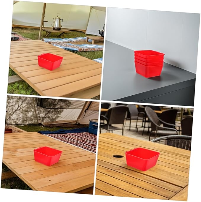 GANAZONO 6pcs Pet Feeding Water Bowl Bird Rabbit Feeder Cups Hanging Bowl for Cage and Kennel