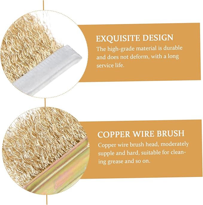 ibasenice 1set Bird Cage Cleaning Brush Handle Wire Cleaner for Maintenance for Bird Owners to and Fecal Practical Cleaning Tool