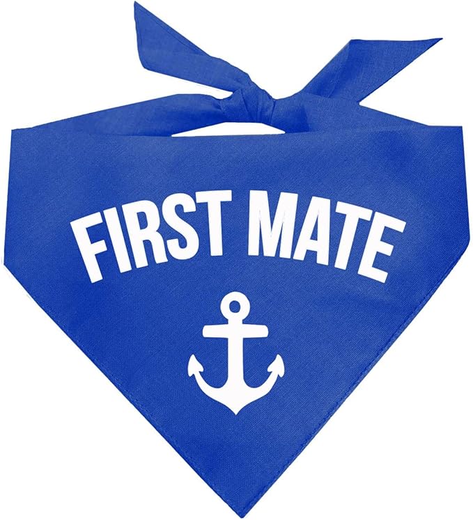 First Mate Dog Bandana (Royal, OS 264)
