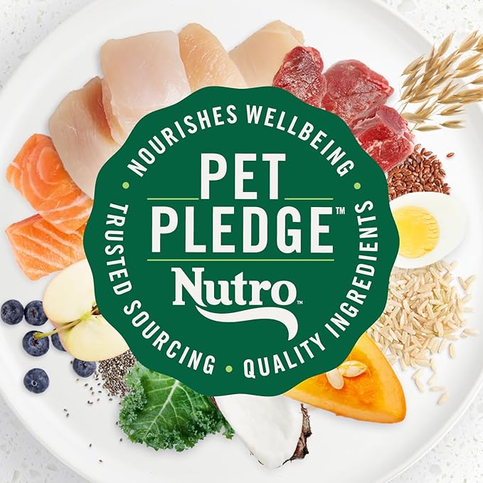 Nutro Ultra Dry Dog Food for Adult Dogs with a Trio of Proteins from Chicken, Lamb and Salmon, 13 lb. Bag