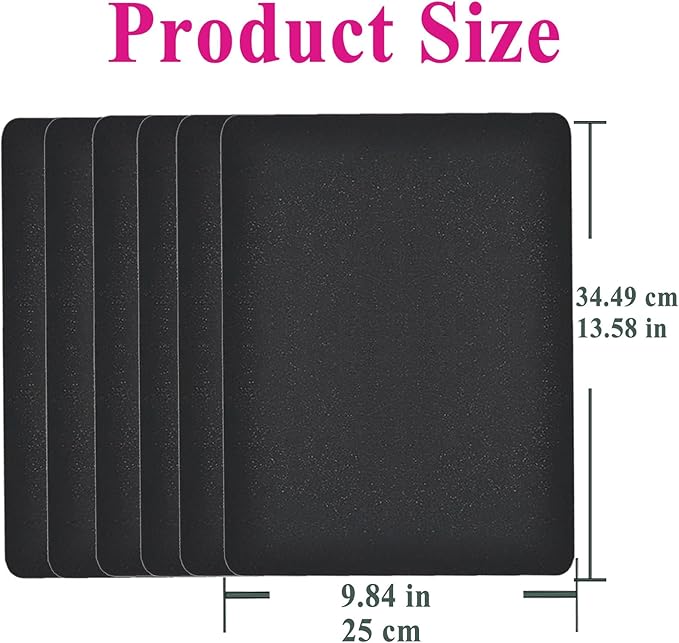 Cat Nail File Scratcher - 6 Pack Replaceable Nail Fil for Cat Litter Box, Self-Adhesive Sand Paper Scratcher Trim for Cat & Dog Scratching Board.