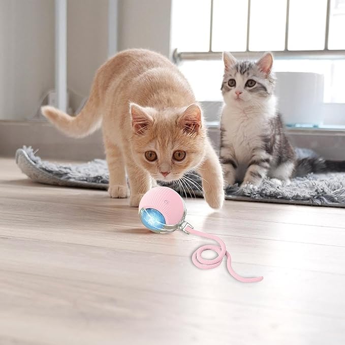 Interactive Rolling Dog Ball, Chewie Viral Rolling Ball, Chewie Ball for Dogs, Interactive Dog Smart Ball Toy, Smart Automatic Rolling Pet Ball for Dog Cat