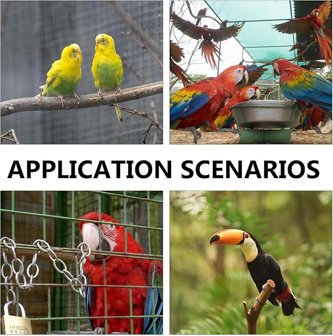 Parrot Colorful Bell Hanging Bird Cage Chew Bite Ball for Pet Birds Cage Decoration