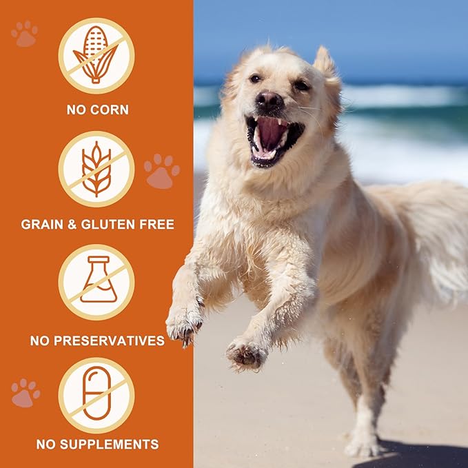 DRFOSTER Freeze-Dried Food- Sweet Potato, Pumpkin, Apple & Pumpkin Seed – High-Fiber, Natural Meal for Cats & Dogs