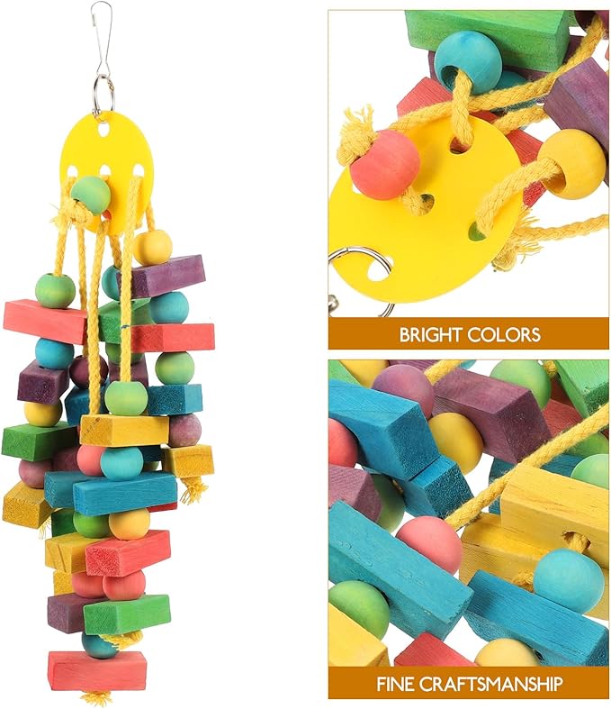 Parakeet Chew and Cockatiel Molar Natural Bird Cage Accessories for Small to Medium Parrots