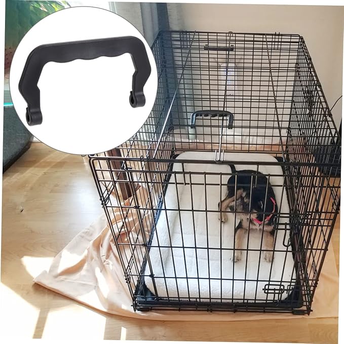 VANZACK 20pcs Detachable Pet Cage Handles Portable Plastic Carry Handles for Bird Cages Easy Installation Comfortable Grip for Outdoor