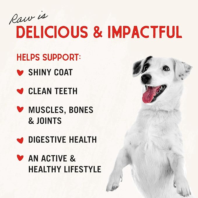 Stella & Chewy's Freeze-Dried Raw Chicken Heart Dog Treats - Single Ingredient, No Additives - Premium Training Treats - Perfect For Picky Eaters - 3oz Bag