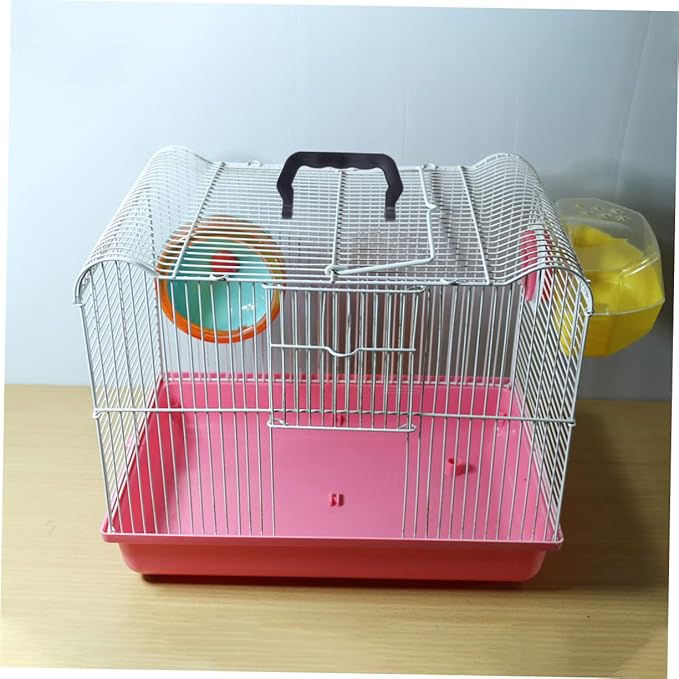 Levemolo 10pcs Portable Plastic Pet Cage Handles Lightweight Easy Installation Compact Design for Outdoor Travel Accessory for Birdcages and Pet Carriers