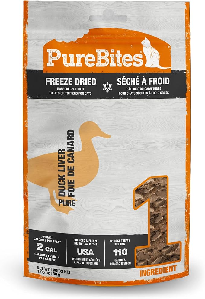 PureBites Duck for Cats, 1.05oz / 30g - Value Size