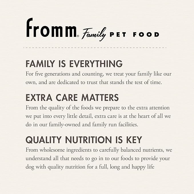 Fromm Classic Adult Dog Food - Premium Dry Dog Food for Large, Medium, & Small Breeds - Chicken Recipe - 5 lb