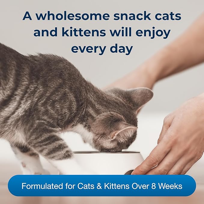 PetAg Cat-Sip Real Milk - 8 oz, 12 Pack - Ready-to-Feed Snack for Cats & Kittens - Easy to Digest with 99% Lactose-Free, Low-Fat Grade A Milk - Encourages Hydration