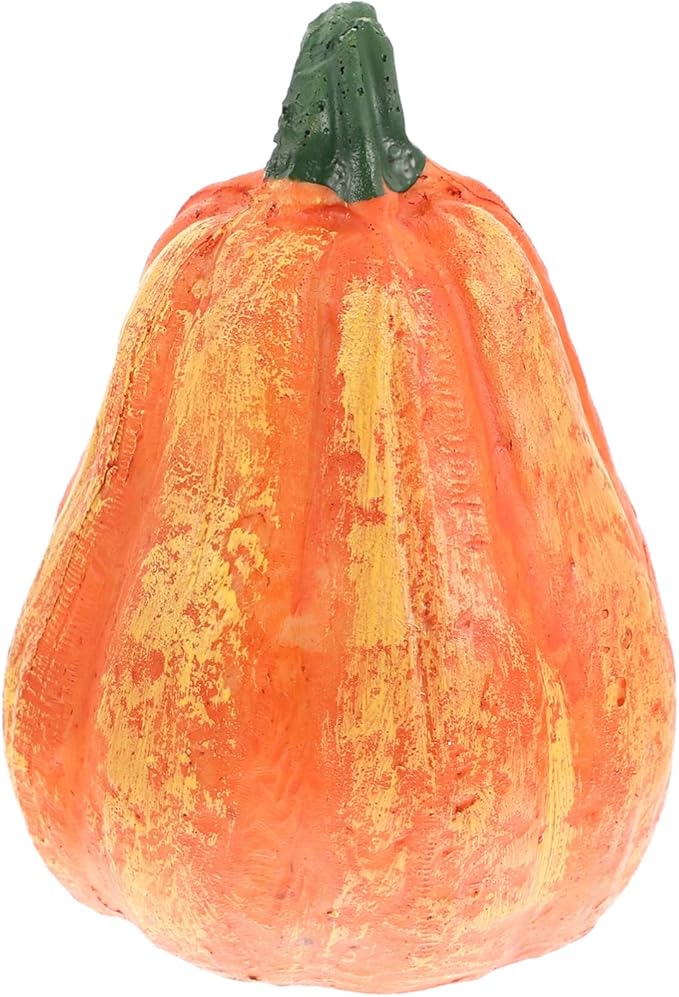 POPETPOP Pumpkin Fish Cave Wear-Resistant Aquarium Decoration for Freshwater Tanks Safe Hideaway for Fish Shrimp Smooth Stable Base for Breeding Hiding Spots