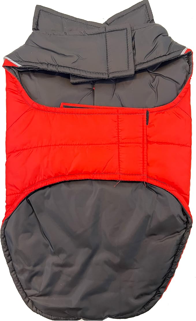 NBA Chicago Bulls Puffer Vest for Dogs & Cats, Size Medium. Warm, Cozy, and Waterproof Dog Coat, for Small and Large Dogs/Cats. Best NBA Licensed PET Warming Sports Jacket