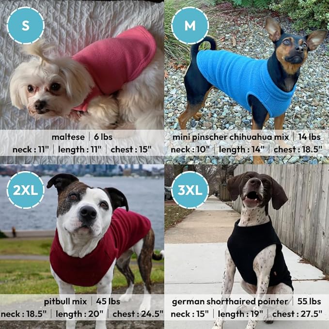 Gooby Stretch Fleece Vest Dog Sweater - Sand, X-Small - Warm Pullover Super Stretchy Fleece Dog Jacket for Small to Large Dogs