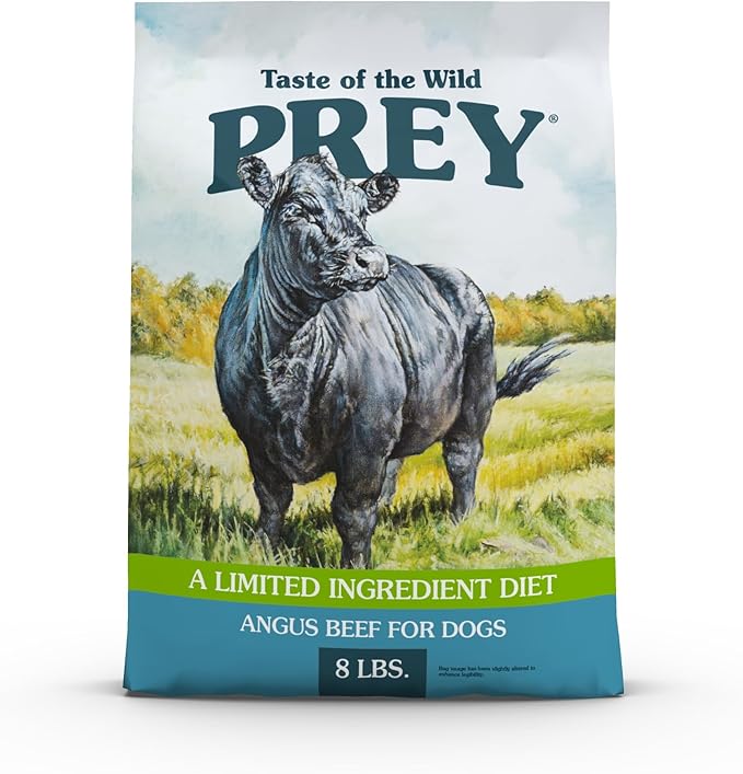 Taste of the Wild PREY ® Real Meat High Protein Limited Ingredient Dry Dog Food Grain-Free Recipe Made with Premium Real Ingredients That Provide High Amounts of Protein, Antioxidants, and Probiotics