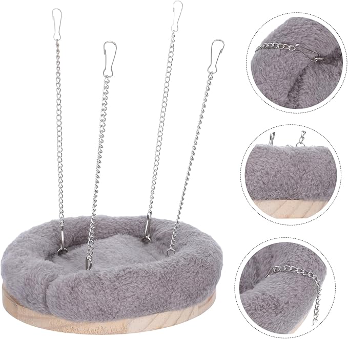 Sosoport Bird Cage Hammock for Parakeets and Small Birds Cozy Winter Nest for Cockatiels and Conures Soft and Comfortable Hanging Bed Health- for