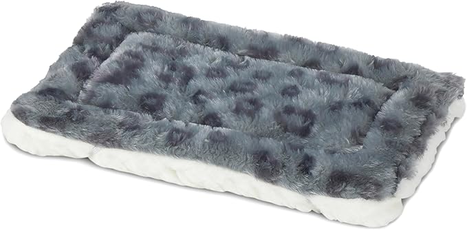 MidWest Homes For Pets Reversible Pet Bed; Machine Washable; Great for Toy Dog Breeds; Spotted Gray; 18"; 40218-FVGYS (Pack of 2)