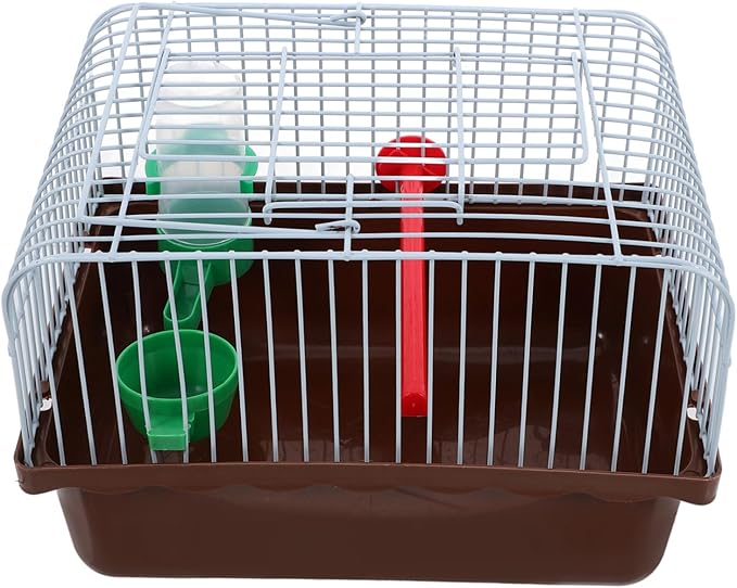 BESPORTBLE Multi-use Bird Carrier with Stand Portable Birdcage for Parakeets Includes Food and Water Accessories Parrot Cage for Animals