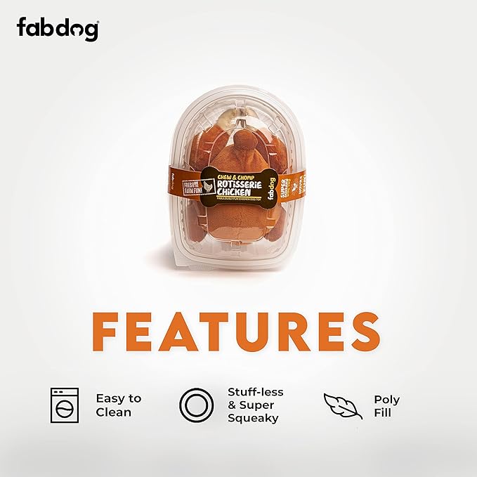 Rotisserie Chicken Dog Toy