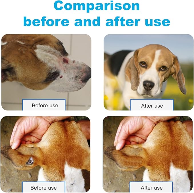 JoanofArc Wound Spray for Pets, Dog Wound Care Hydro, Helps with Itch, Bites, Gentle Non-irritating, Wound Care for Dogs Cats, 30ml