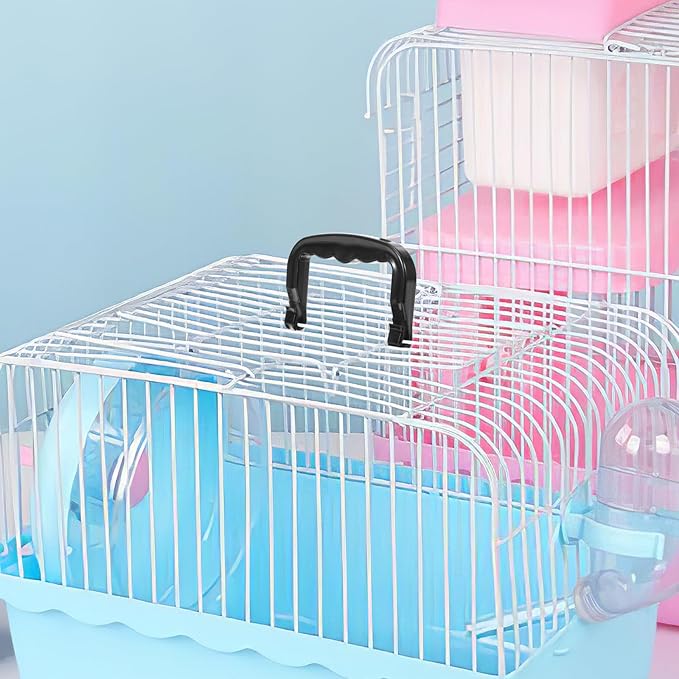 FRCOLOR 5pcs Multi Use Bird Cage Handles Portable Pet Cage Lifting Handles Outdoor Use Replacement Bird Guinea Pig Squirrel Hedgehog Chinchilla Hamster s