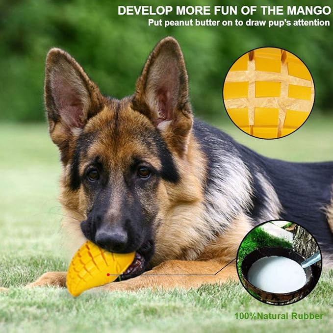 M.C.works Dog Toys for Aggressive Chewers, Tough Dental Chews Toy, Indestructible Toys for Medium Large Dogs, Cat Toys Food Grade Puppy Toys