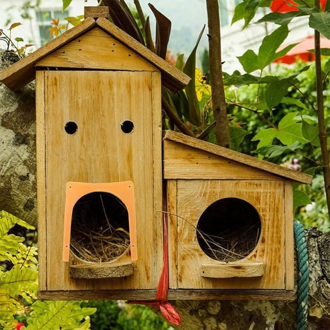 Happyyami 8pcs European Style Pigeon Cage Access Dove Entrance for Racing Pigeons Convenient Bird Cage Accessory Unique Design