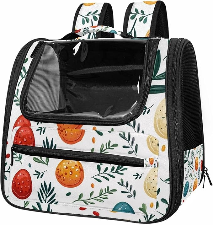 Spring Easter (2) Traveler Backpack Pet Carriers for Cats and Dogs