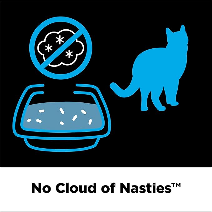 ARM & Hammer Cloud Control Platinum Cat Litter, Multi-Cat Clumping Litter, Hypoallergenic and Dust-Free, 14-Day Odor Control, 18 lbs