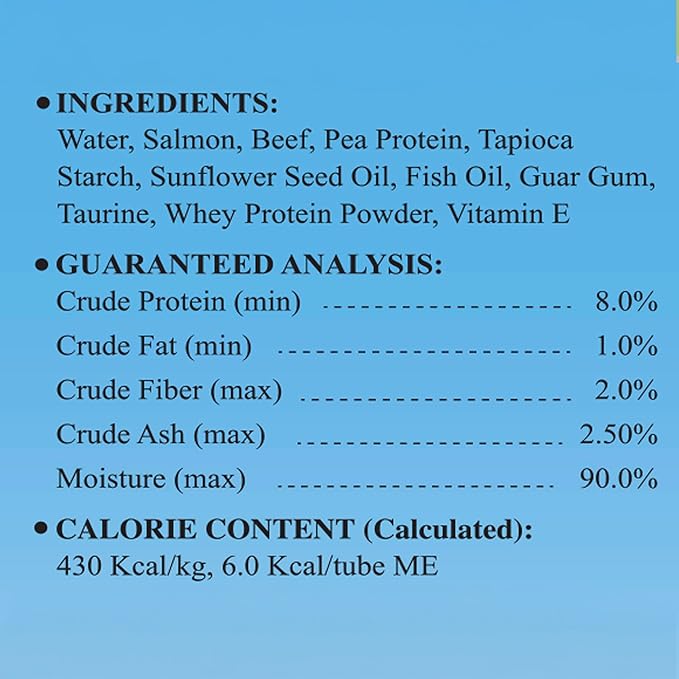 PAWLI Immune Support Lickable Cat Treats, Squeeze Cat Treats for Daily Immune Health & Vitality, Cat Treats with Vitamins & Nutrients, Grain-Free, 7 Count (3.5 oz Total)